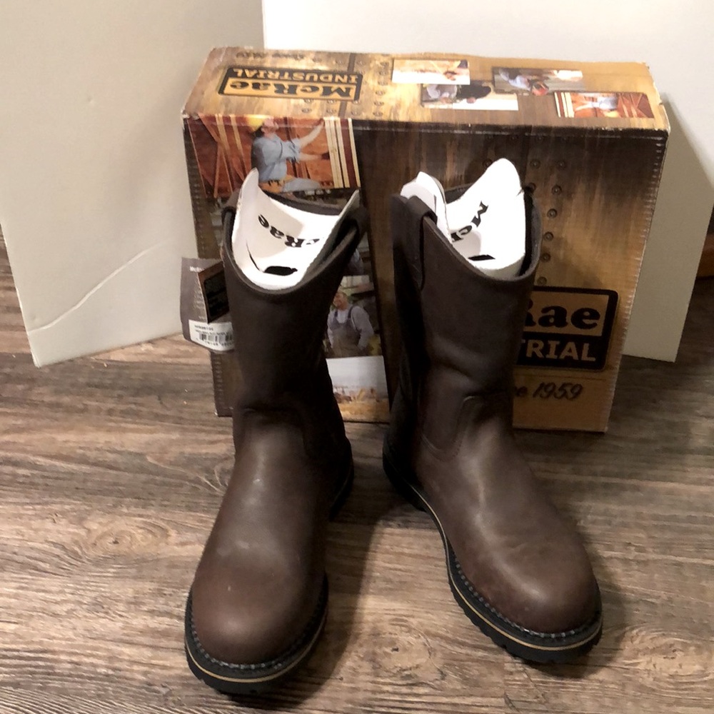 Men’s Dan Post McRae Industrial Leather Wellington Boot Style Size11.5M
